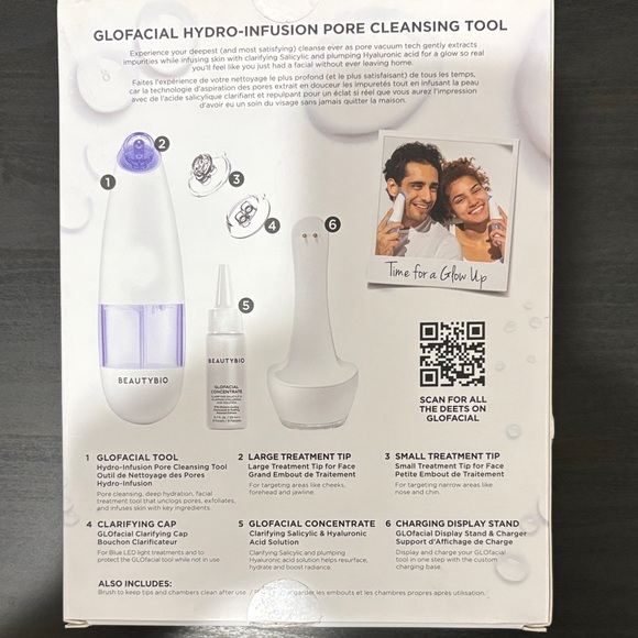 BeautyBio Glofacial Hydro-Infusion Pore Cleansing Tool NIB - Picture 5 of 8